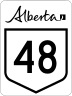 Highway 48 marker