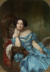 Amalia de Llano, by Federico de Madrazo