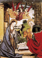 Birth of Christ by Pedro Berruguete, 15th century