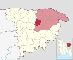 Location of Bishwanath