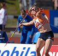 Image 24A javelin throw athlete (from Track and field)
