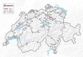 Image illustrative de l’article Autoroute A52 (Suisse)