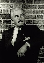 William Faulkner, Nobel Prize-winning novelist.