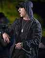 Image 38American rapper Eminem has gone by multiple honorifics, such as "King of Hip-Hop" and "King of Rap". (from Honorific nicknames in popular music)