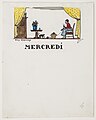 Guy ARNOUX, Pochette de la Marraine, Mercredi, 1916