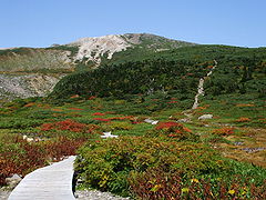 Il Monte Haku da Midagahara