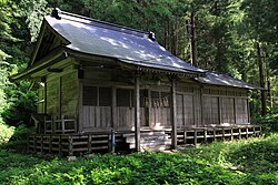 零羊崎神社　拝殿