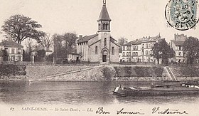 Eglise Saint-Pierre de l'Ile-Saint-Denis.