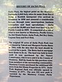 Jacks Peak Park sign