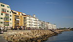 Strandpromenaden i Västra hamnen.