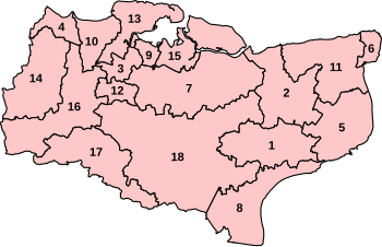 2024-present constituencies in Kent