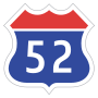 Expressway No.52 shield}}