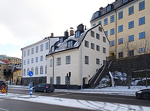 Fasader mot Söder Mälarstrand