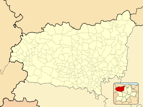 Riaño ubicada en la provincia de León