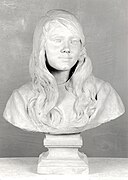 El busto de Jeanne.