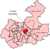 A small-to-medium-sized constituency in the north of the county.