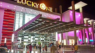 Lucky One Mall, Karachi is the largest shopping mall in Pakistan with an area of about 3.4 million square feet.[40]