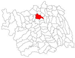 Mărgineni – Mappa