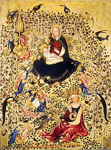 Madonna of the Rose Garden, author unknown