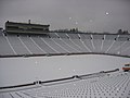 Le stade sous la neige en 2005