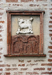 Un bas-relief sur la façade.