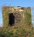 Ruine der Windmühle von La Lande in La Pouëze