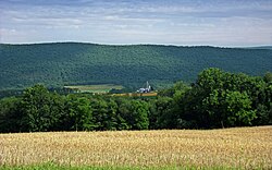 Nescopeck Mountain in Main Township