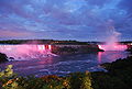 Image 2The Niagara Falls are voluminous waterfalls on the Niagara River, straddling the international border between the Canadian province of Ontario and the U.S. state of New York.
