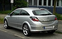Opel Astra H GTC (rear, post-facelift)
