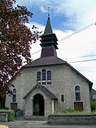 Église Saint-Germain, façade nord-ouest.