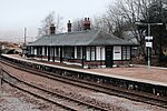 Rannoch Station, Including Portrait Plaque Of J H Renton