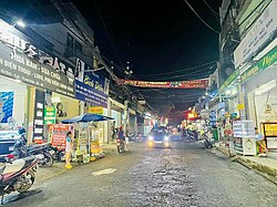 Street in Market of Gate 10, Long Bình Ward