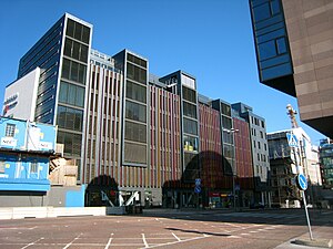 Fastigheten Kungsbron sedd från Kungsbron.