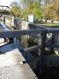 Lock #44 in Providence Metropark