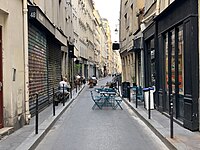 Vue de la rue en 2021.