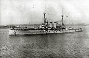 The Armored Cruiser Rurik in 1917.