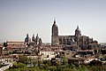 Vista da parte antiga de Salamanca e da sua catedral