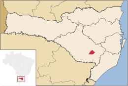 Urupema – Mappa