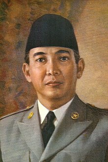Portrait of Sukarno