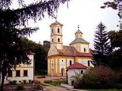 Serbian orthodox church in Grábóc