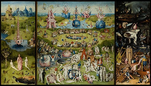 The Garden of Earthly Delights, by Hieronymus Bosch