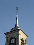 Le clocher de l’église.