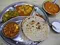 General veg thali.