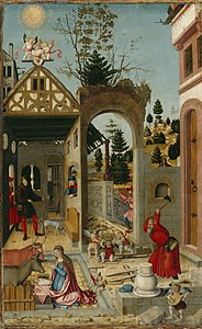 La nativité, 1525, Germanisches Nationalmuseum