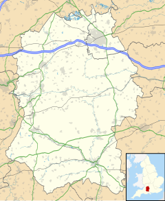 Badbury is located in Wiltshire