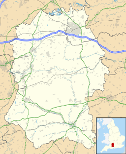 Corshams läge i Wiltshire