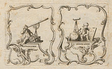 Unknown artist. Allegories of astronomy and geography. France (?), c. 1750s