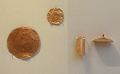 Gold discs and ornaments[207]