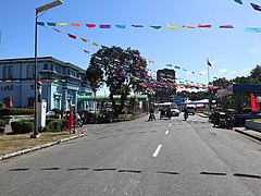 Bacarra town proper, Rizal Boulevard