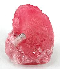 Barite-Rhodochrosite from the Guangxi Zhuang Autonomous Region in China.